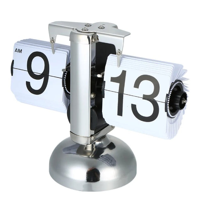 Retro flip-klocka som bordsklocka