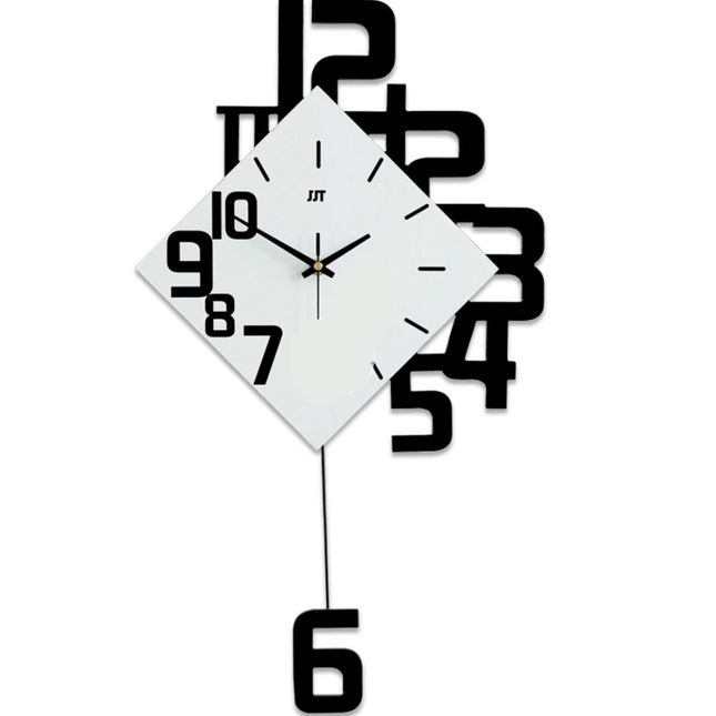 Kreativ design väggklocka för vardagsrum