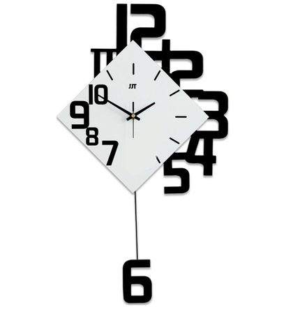 Kreativ design väggklocka för vardagsrum