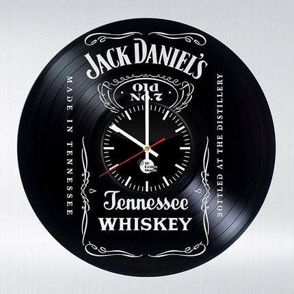 Jack Daniel’s väggklocka av vinyl