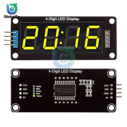 Digital LED-display modul med klocka