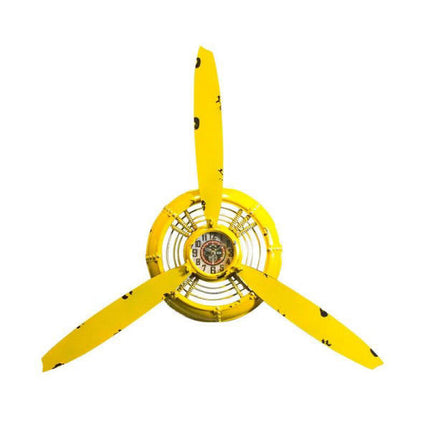 Väggklocka formad som en flygplanspropeller