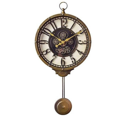 Retro pendylklocka i steampunk-stil
