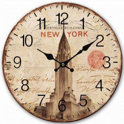 Collection image for: Orange Väggklocka