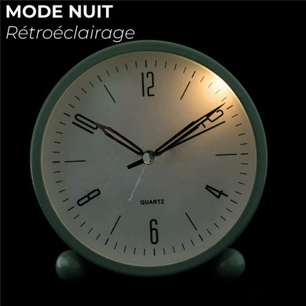 Tyst analog väckarklocka för sovrum